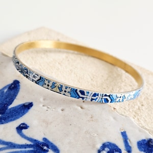 Spanish Tile Bangles Spain Bracelet Set Plaza De Espana