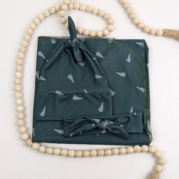 Swaddle Blanket and Headband Set Etsy