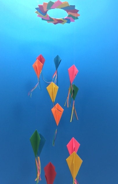 Beautiful Paper Kite, Patang Made From Rice Paper pack of 20 Kites 
