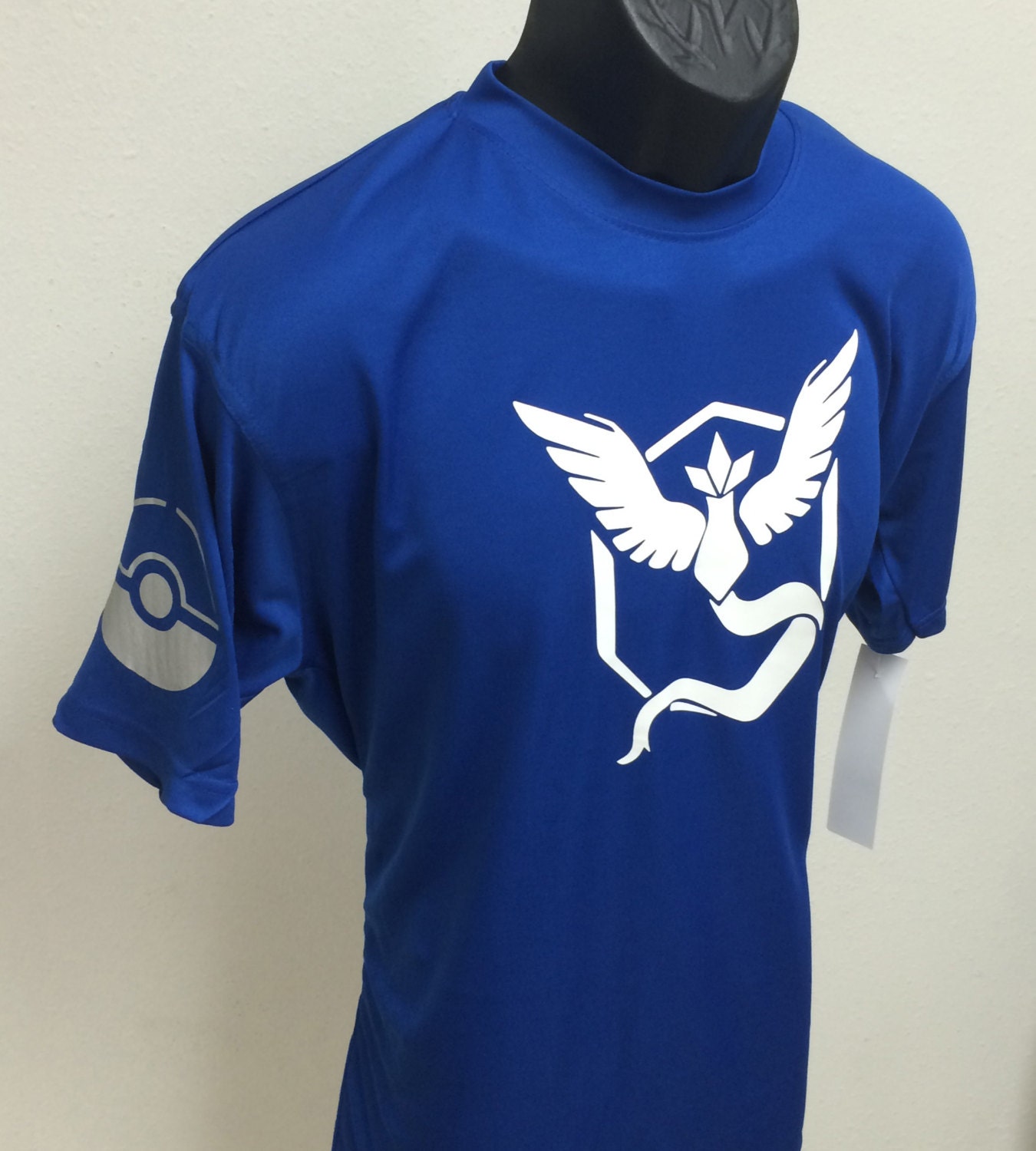 Abnormaal Terug, terug, terug deel kromme Pokemon Go Team Mystic Valor Instinct Dry Fit Shirt W/ - Etsy