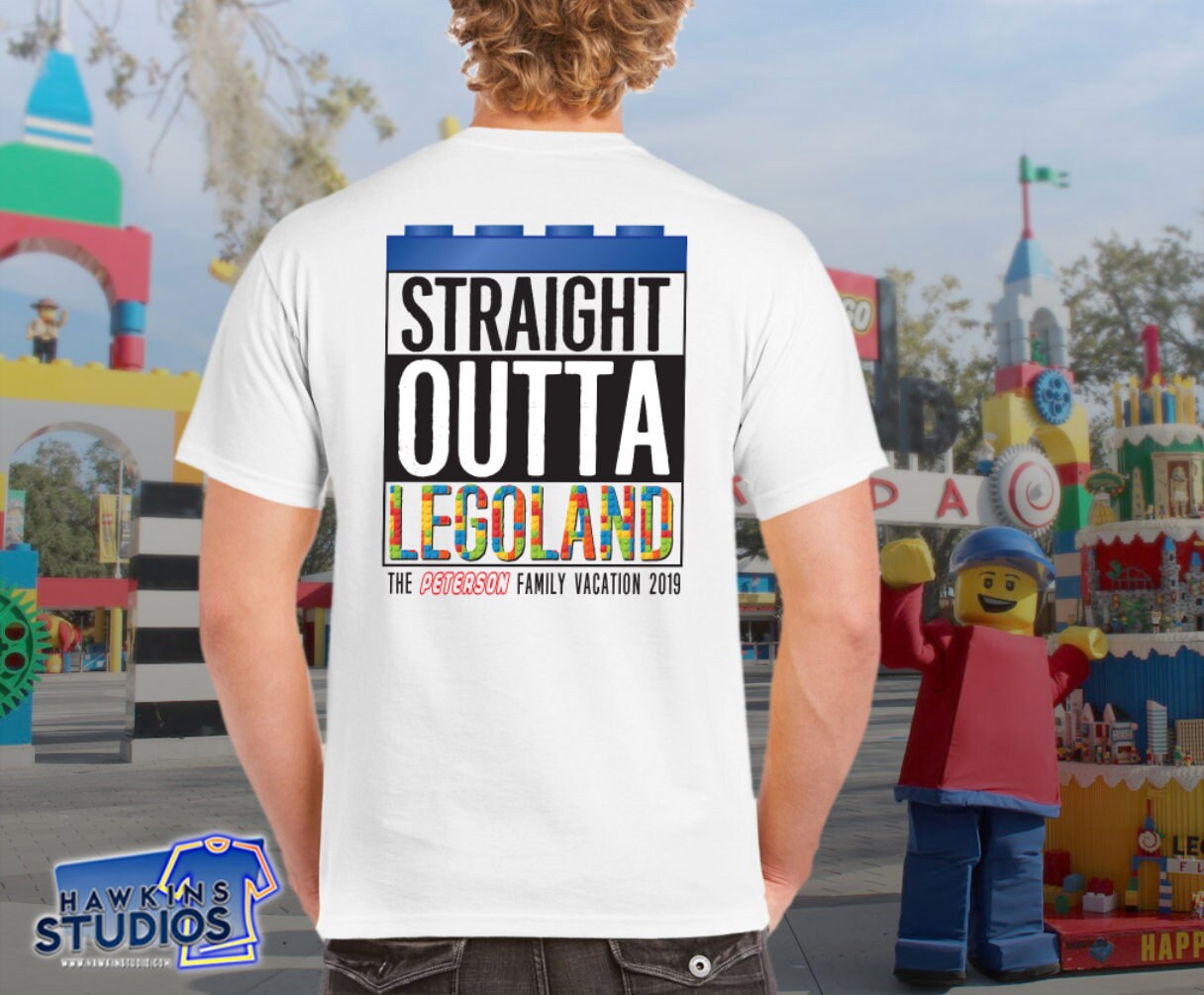 Download Straight Outta LegoLand Matching Family Shirts for Florida ...