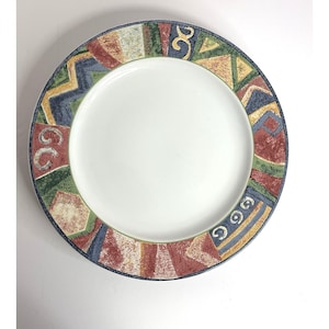 VTG Sakura Malaga Sue Zipkin 11&quot; Abstract Dinner Plate Discontinued 1995-2003
