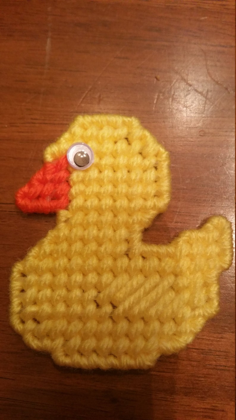 Rubber Duckie Magnet image 1