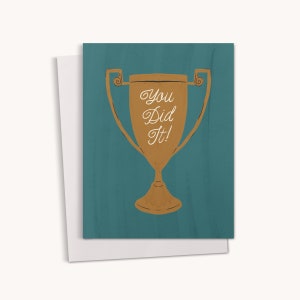 Trophy Greeting Card