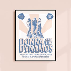 Donna and the Dynamos Print