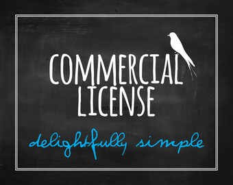 Commercial License for Calendar Grid - DIY Photo or Art Calendar