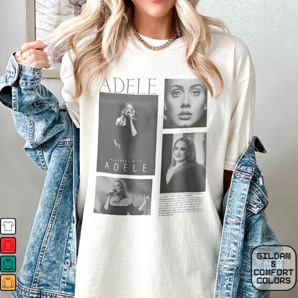 Begrenztes Adele Sweatshirt, Geschenk für Männer und Frauen, 2024 Adele Sweatshirt Geschenke für Fan, Adele Liebhaber Geschenk Shirt, Adele Tour T-Shirt