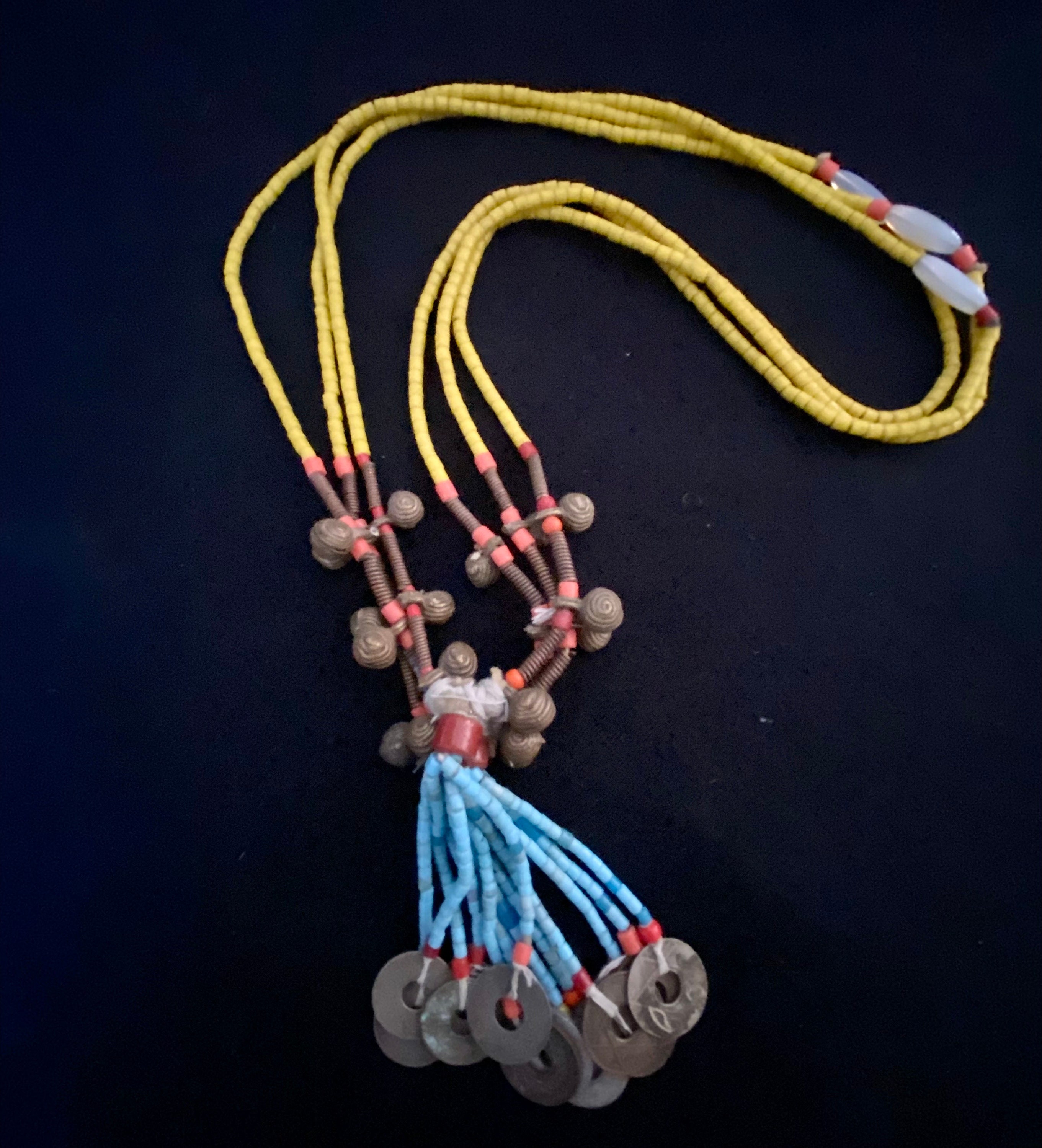 African Fulani Necklace - Etsy