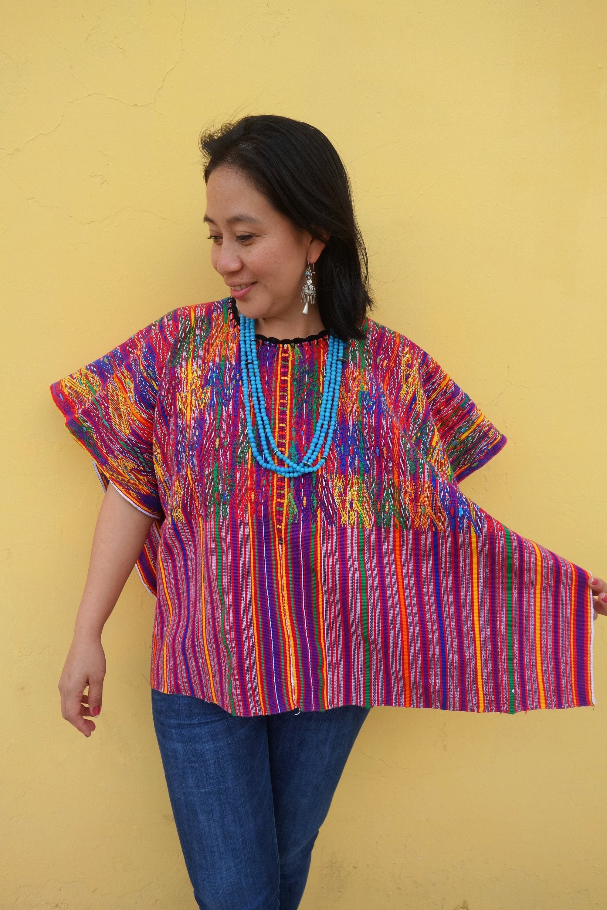 Handwoven Vintage Ethnic Mayan Guatemalan Textile Huipil | Etsy