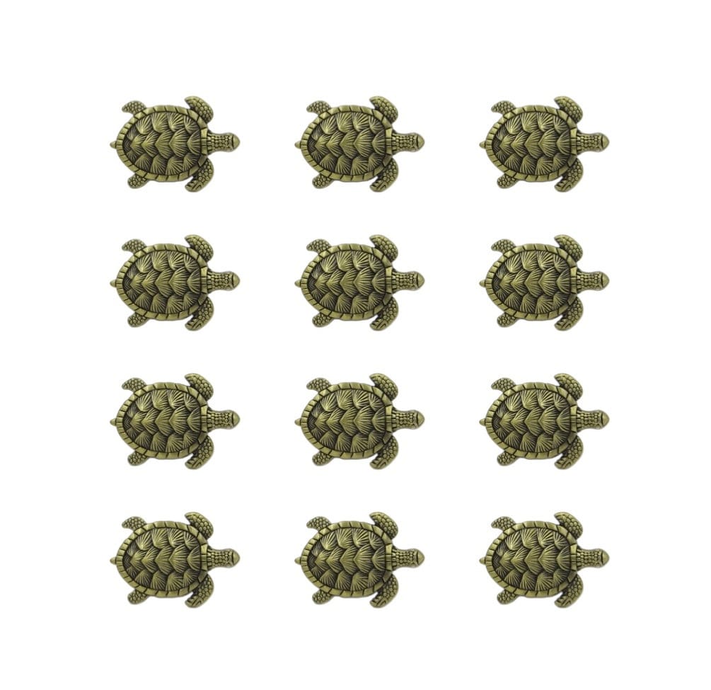 Turtles Metal Dresser Drawer, Cabinet Drawer or Door Knob Pull