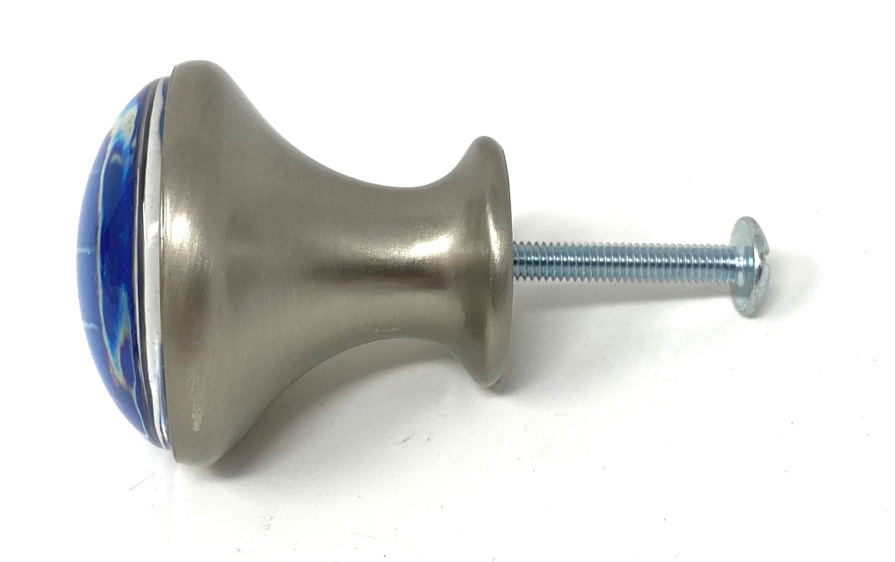 Nautical Boat Compass Glass Knob for Dresser Drawers, Drawers