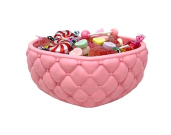 Heart Shaped Candy, Jewelry, Cosmetic Bowl - Different Colors