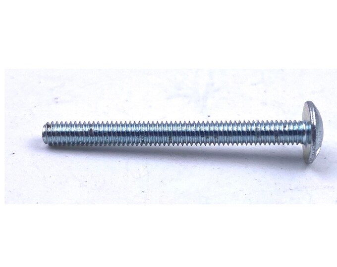M4-0.7 Phillips/Slotted Truss Head Machine Screws Zinc Plated for Knobs - 8 Sizes to Choose From, 12 PACK