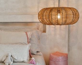 Star Light Shade | Woven Lampshade for Nursery or Kid's Room