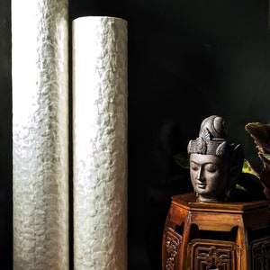 Handcrafted Mother of Pearl Floor Lamp Amroth Unique Lighting afbeelding 2