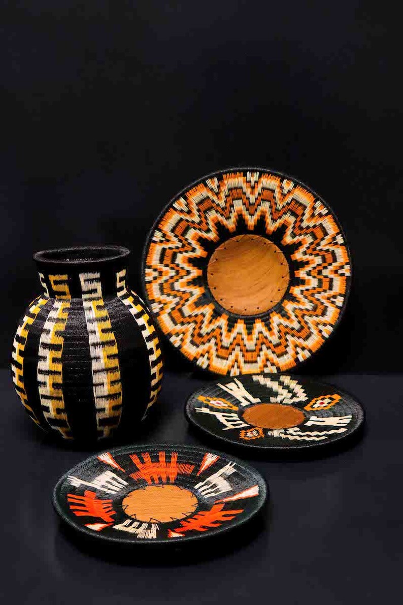 Darien Werregue Decorative Plate Indigenous Design Etsy UK