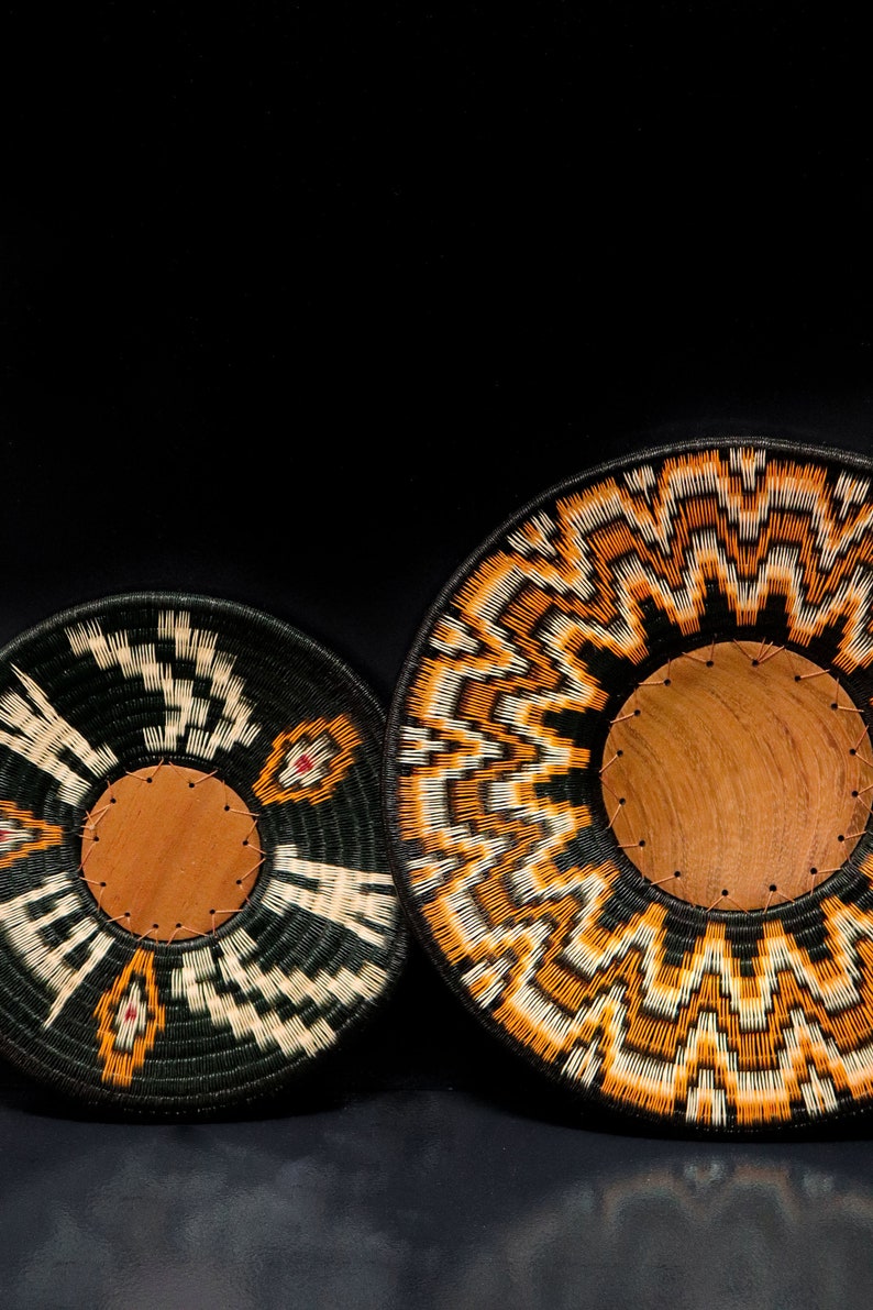 Darien Werregue Decorative Plate Indigenous Design Etsy UK