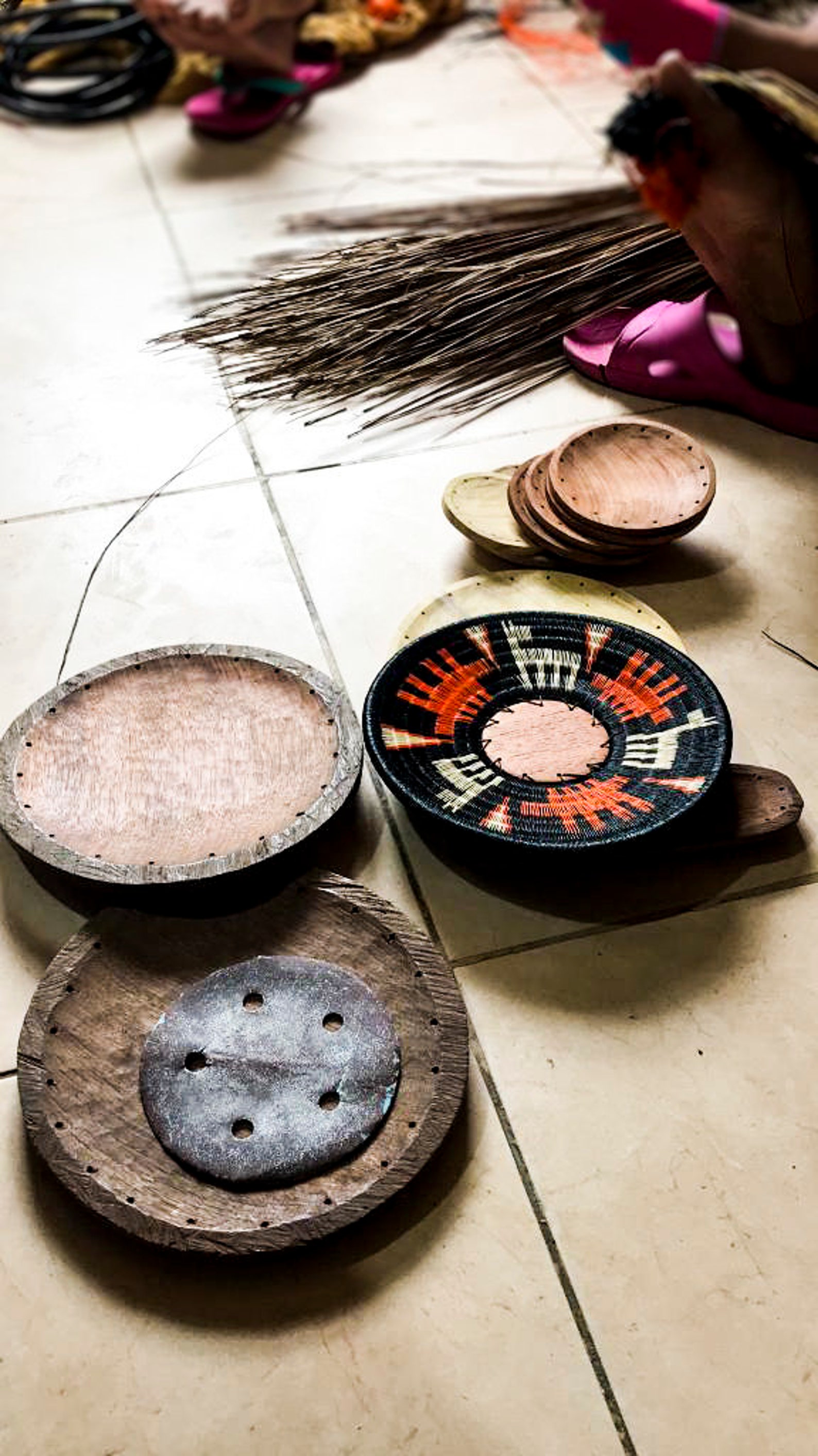 Darien Werregue Decorative Plate Indigenous Design Etsy UK