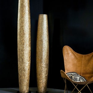 Gold Oyster Shell Floor Lamp Callisto Unique & Unusual Lighting