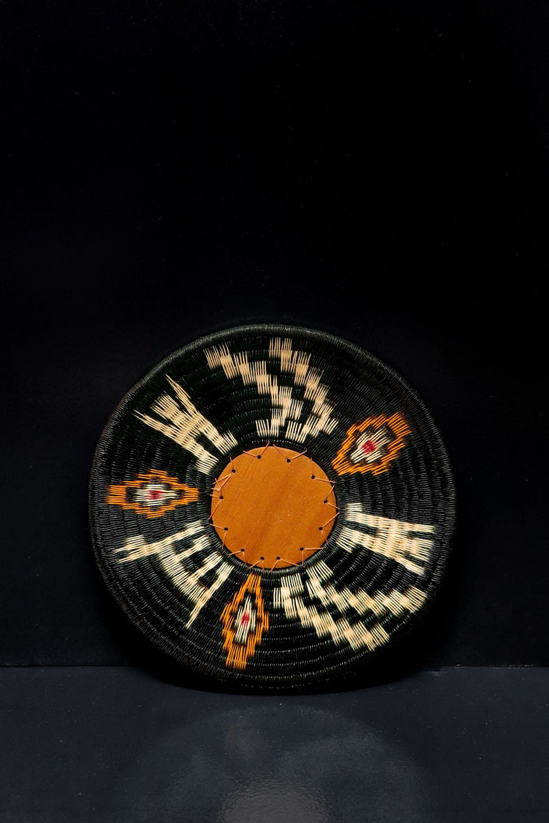 Darien Werregue Decorative Plate Indigenous Design Etsy UK