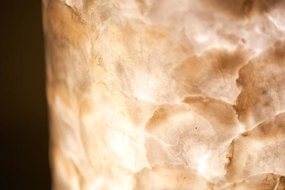 Handcrafted Mother Of Pearl Floor Lamp Amroth Column Light Etsy