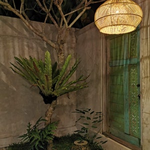 Rustic Rattan Light Shade image 3