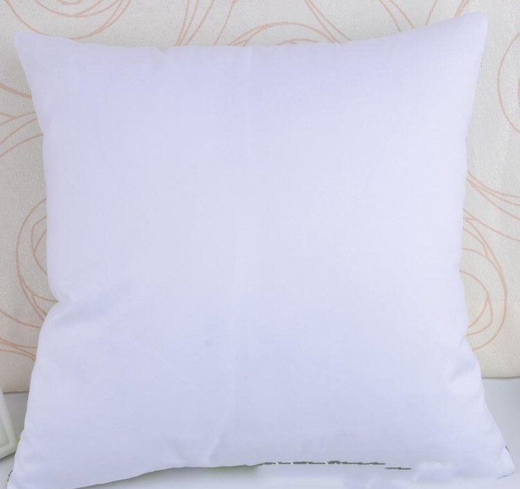 White Blank Pillow Case Sublimation Blanks Wholesale Pillowcase Polyester  Pillow 100% Polyester Fleece Plush Pillow 16x16; 3 PIECE MINIMUM
