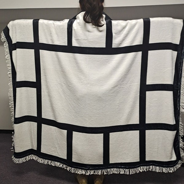 Sublimation Blanket Blanks Customizable Blanket Sublimation Blank Thow Blanket U2013 100% Polyeste, Custom Heat Press 40x60 Picture Blankets Customized Sublimation Keychain Blanks