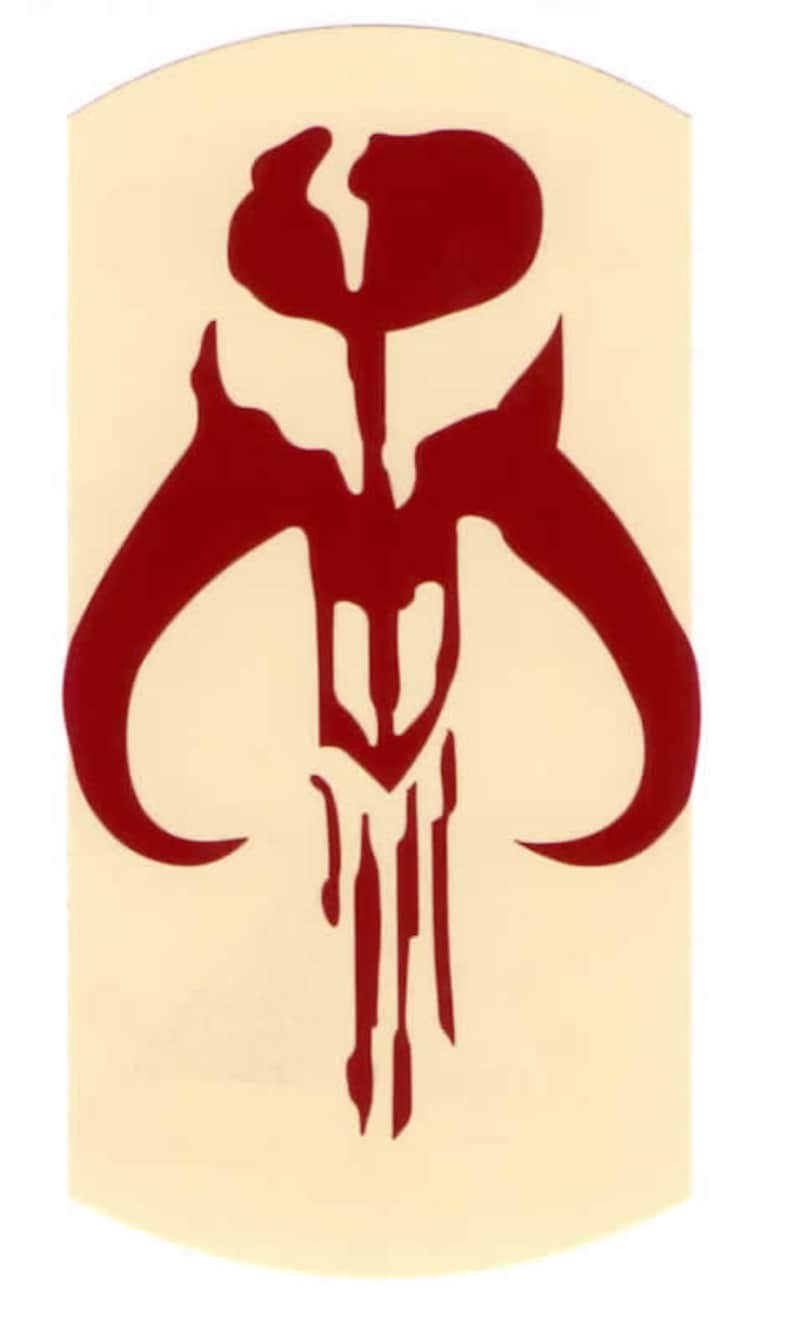 Star Wars Boba Fett Esb Shoulders Vinyl Decal Etsy