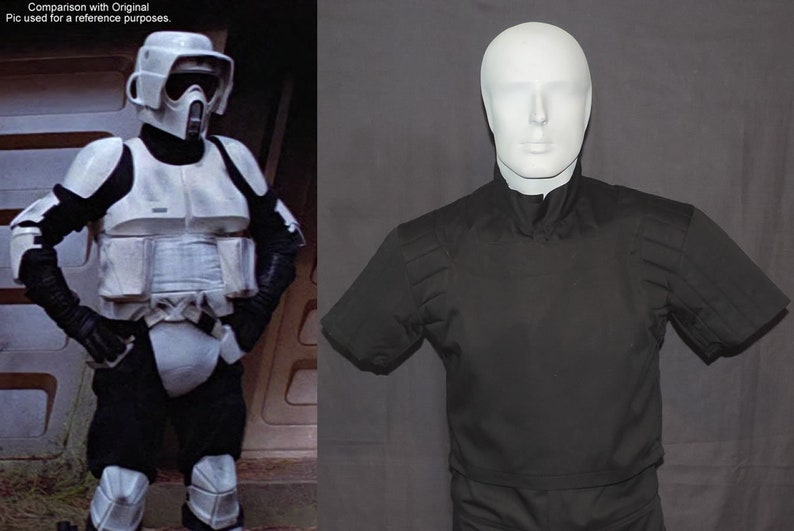 SW Biker Scout Trooper Flak Vest Replica Costume Prop | Etsy
