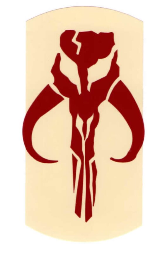 Star Wars Boba Fett Rotj Shoulders Vinyl Decal Etsy