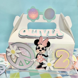 Groovy Minnie Mouse Favor Box