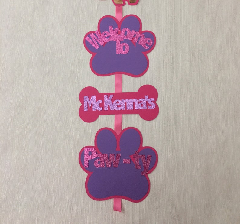 Puppy Dog Pals Inspired Door sign
