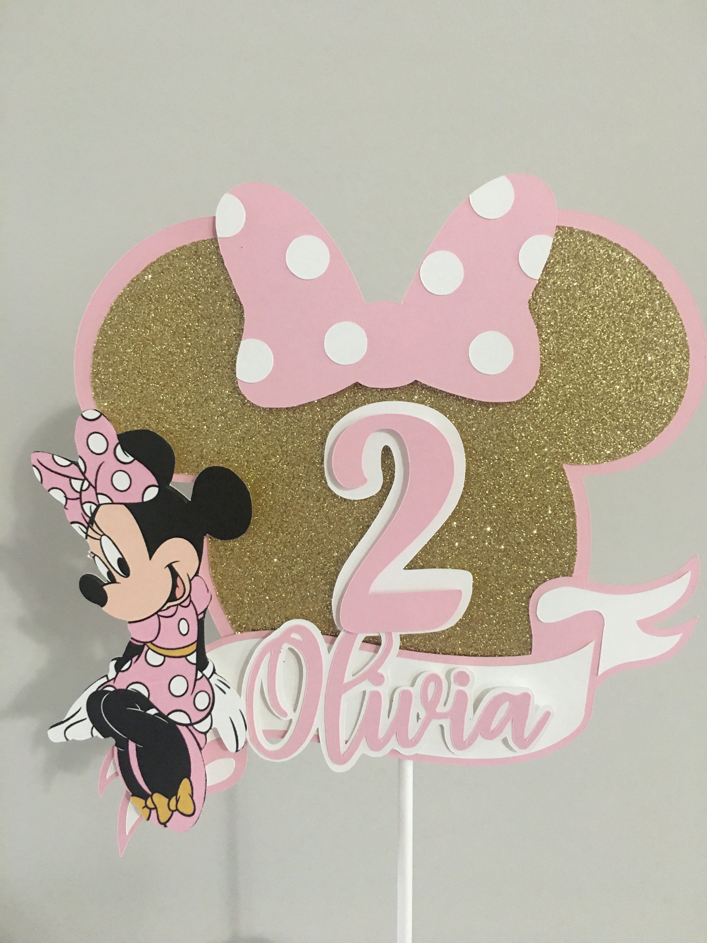 Anniversaire Minnie – les 3 ans d'Olivia