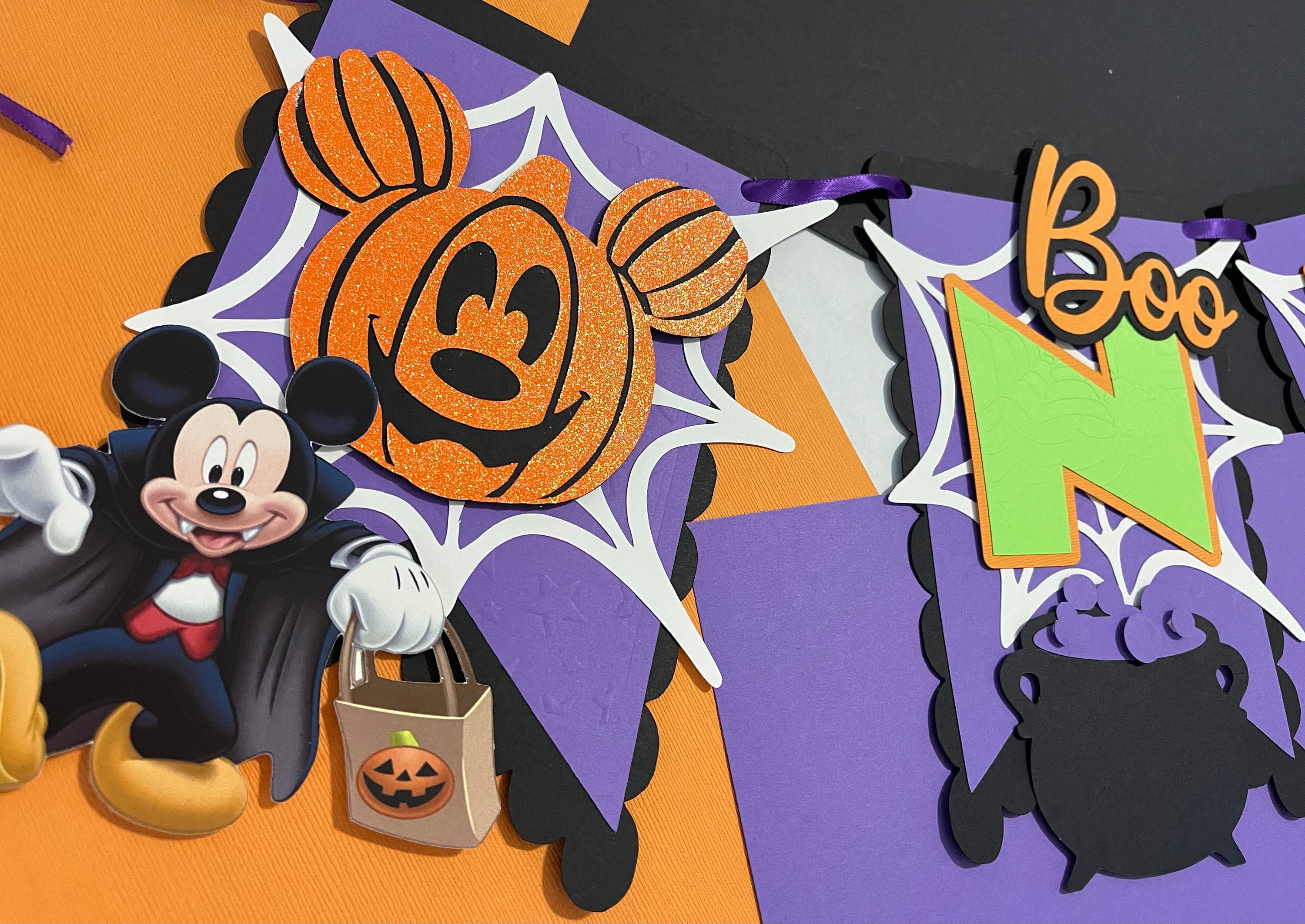 Aginc Halloween Banner Mit Mäusen & Wirbeln – Bunte Party-Deko Für Kinder, Grusel-Spaß Garantiert!