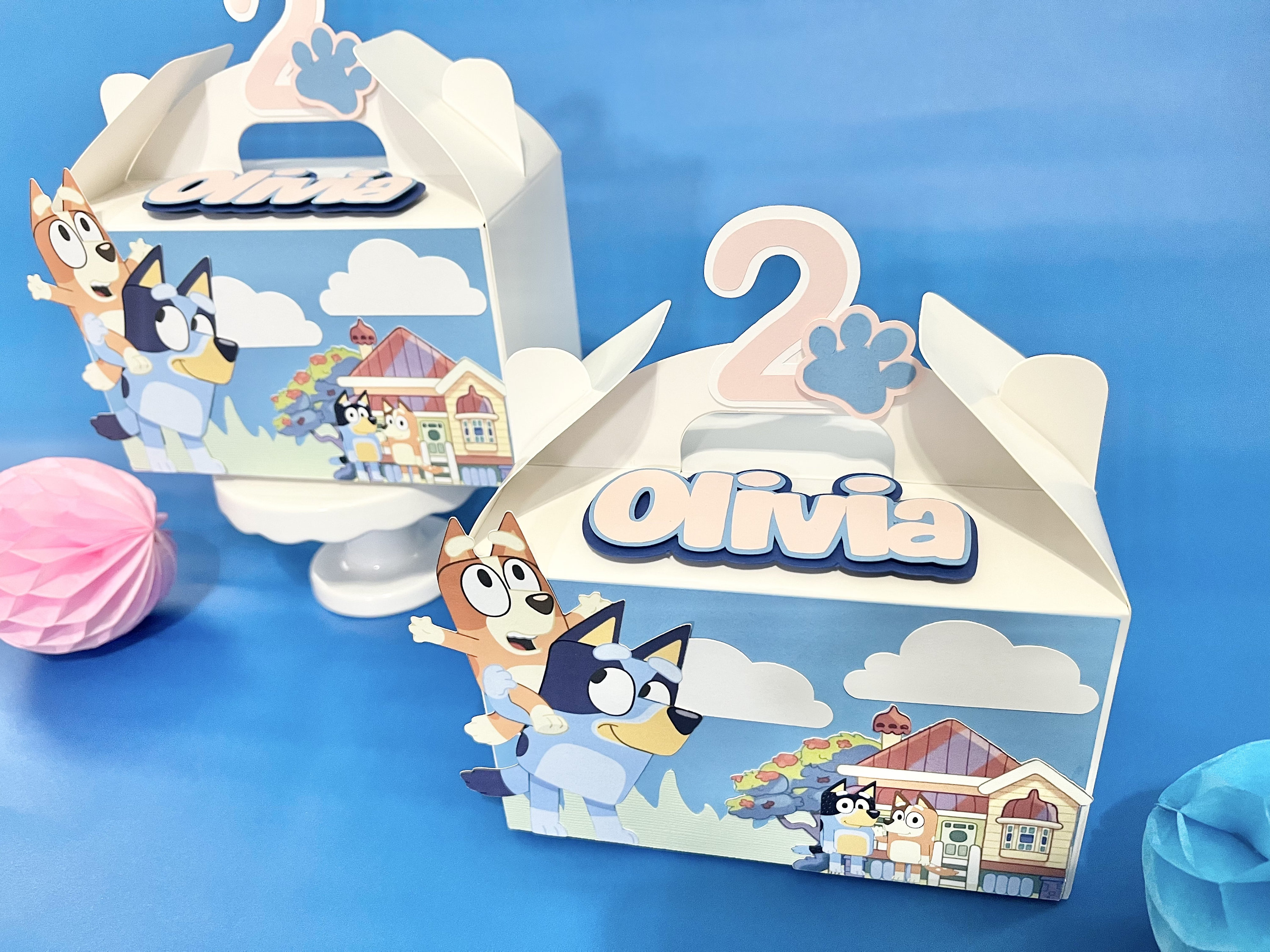 Bluey Favor Boxes