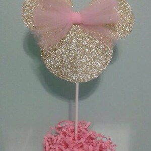 Minnie Mouse Cake Topper | Etsy