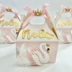 Swan Favor Boxes