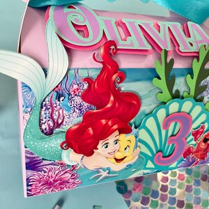 Little Mermaid Favor Box - Etsy
