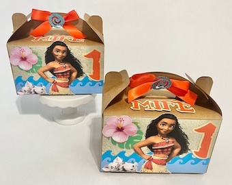 Moana Favor Box