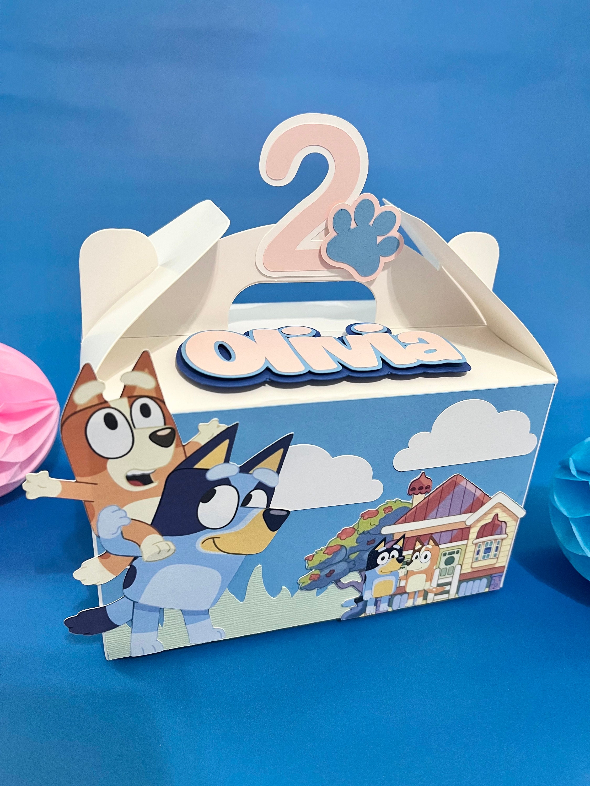 Bluey Favor Boxes