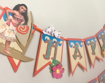 Moana Inspired Banner, Luau Banner