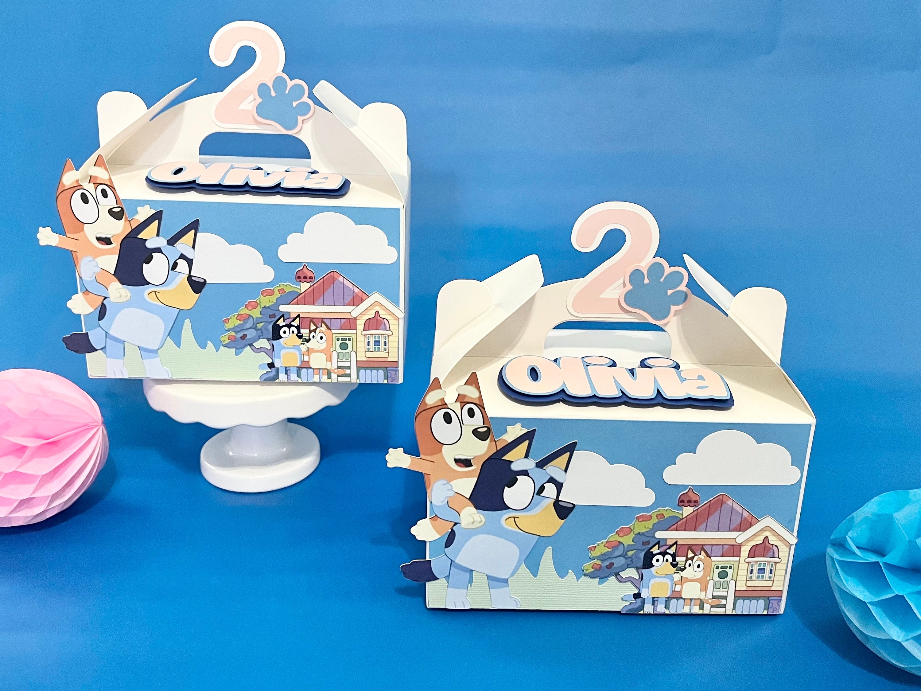 Bluey Favor Boxes