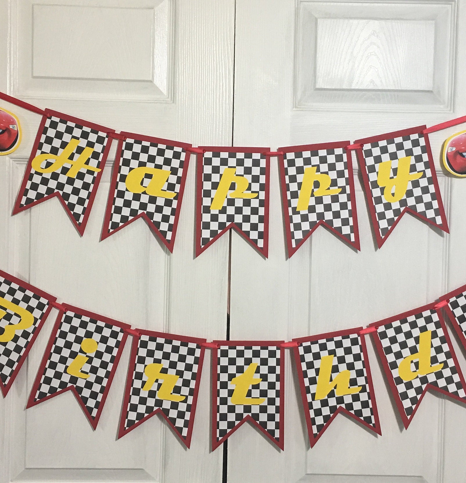 Cars Inspired Banner Race Banner | Etsy