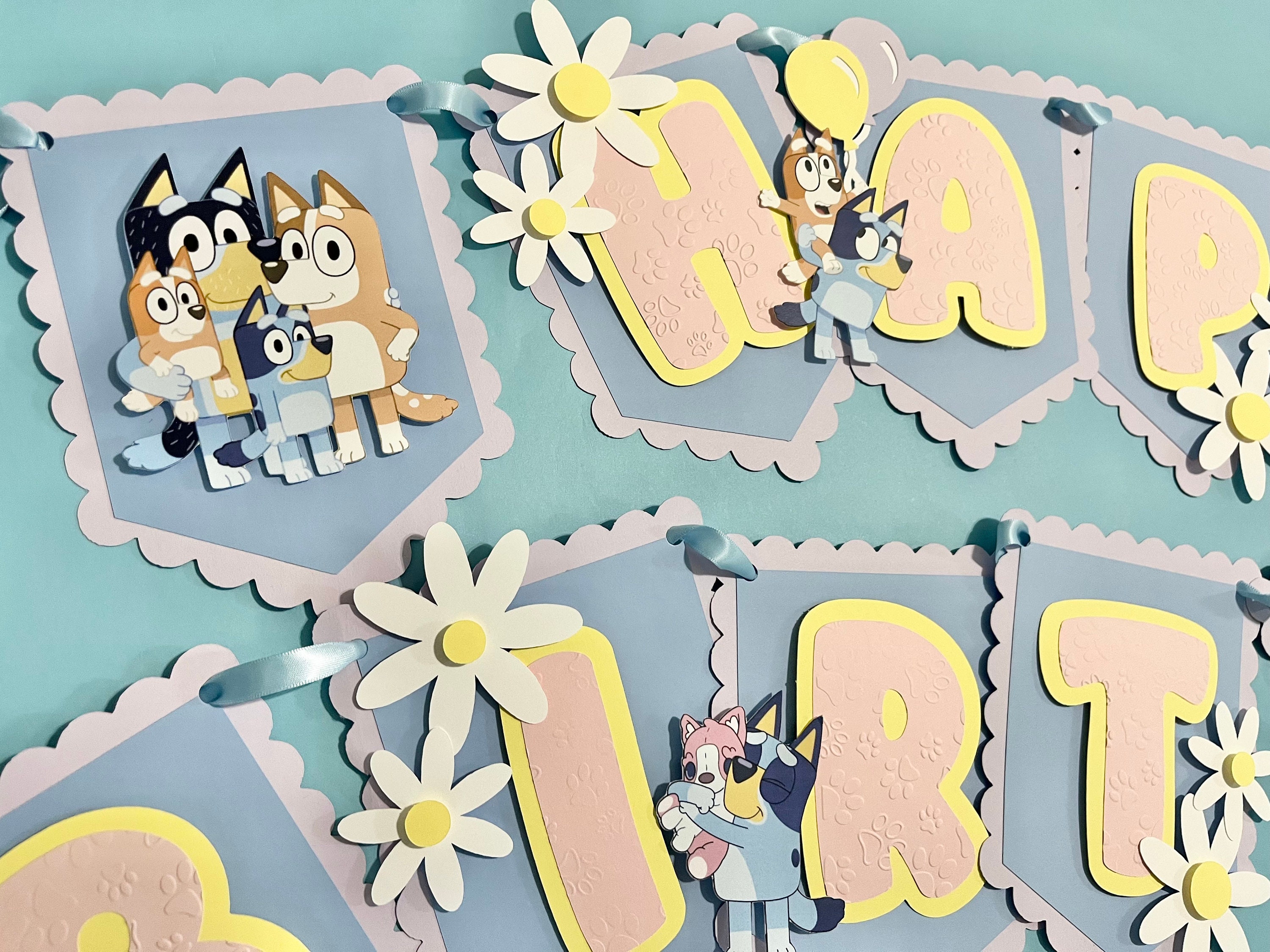 Bluey Birthday Banner