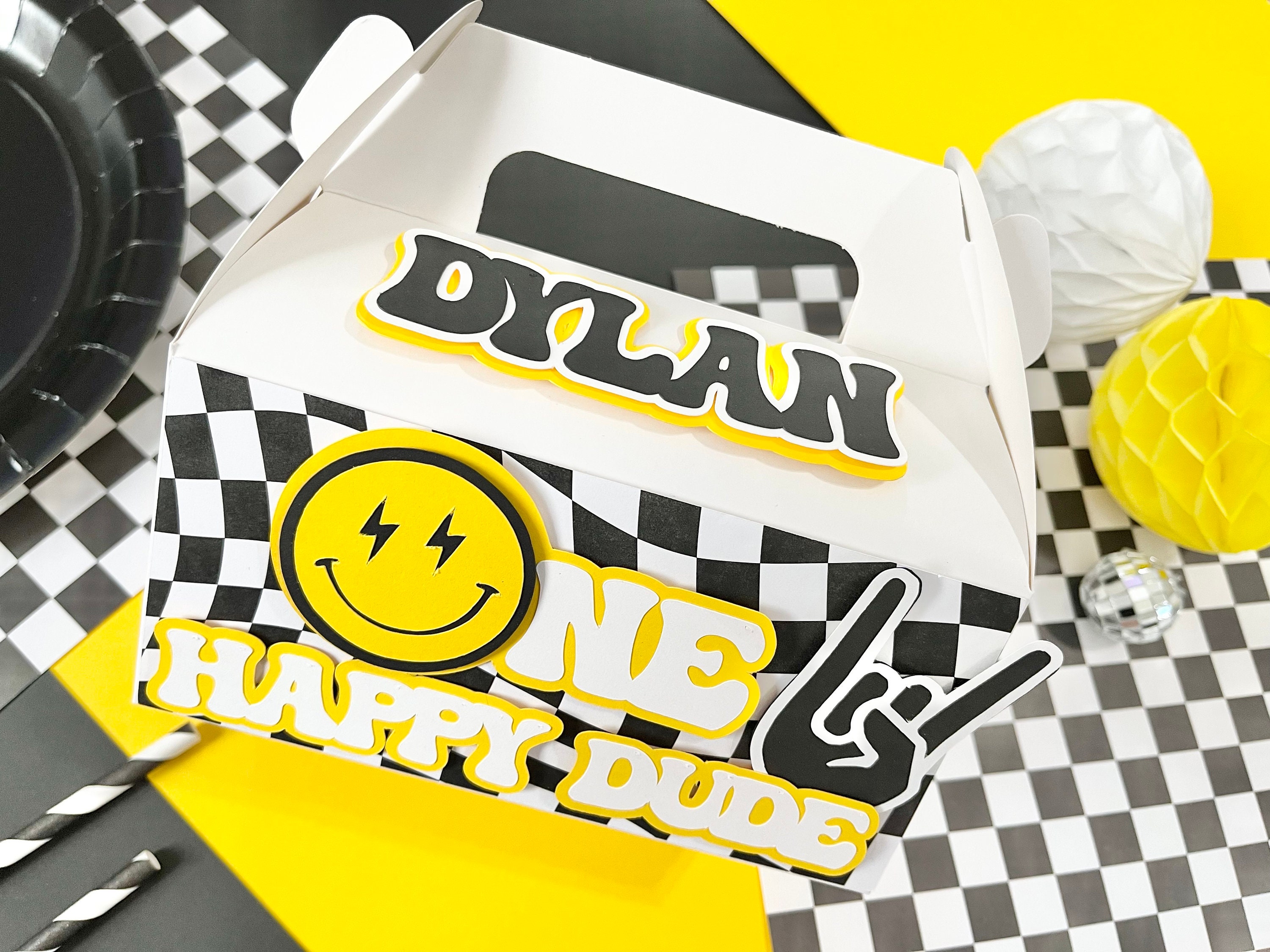 One Happy Dude Favor Box