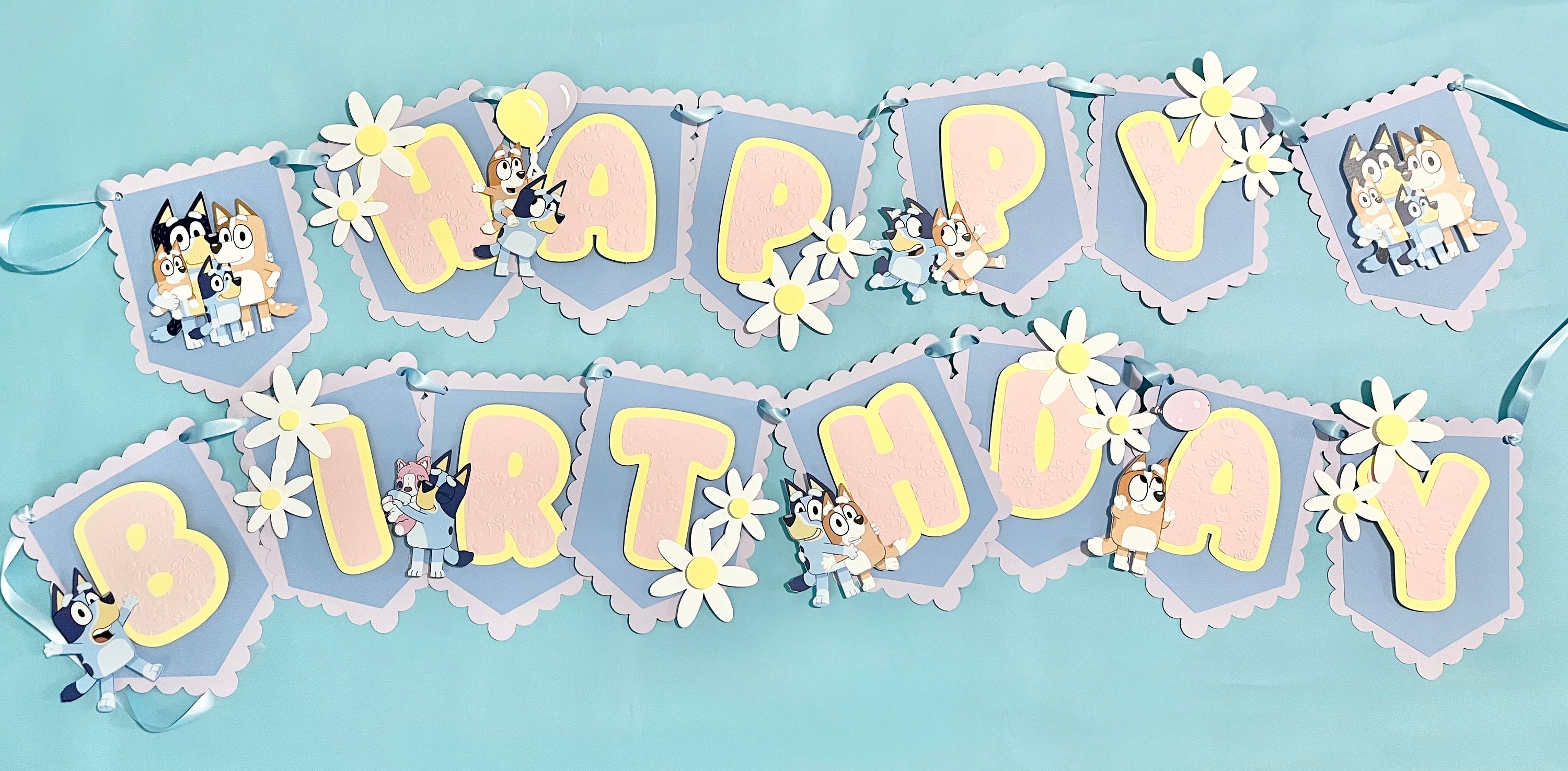 Bluey Birthday Banner