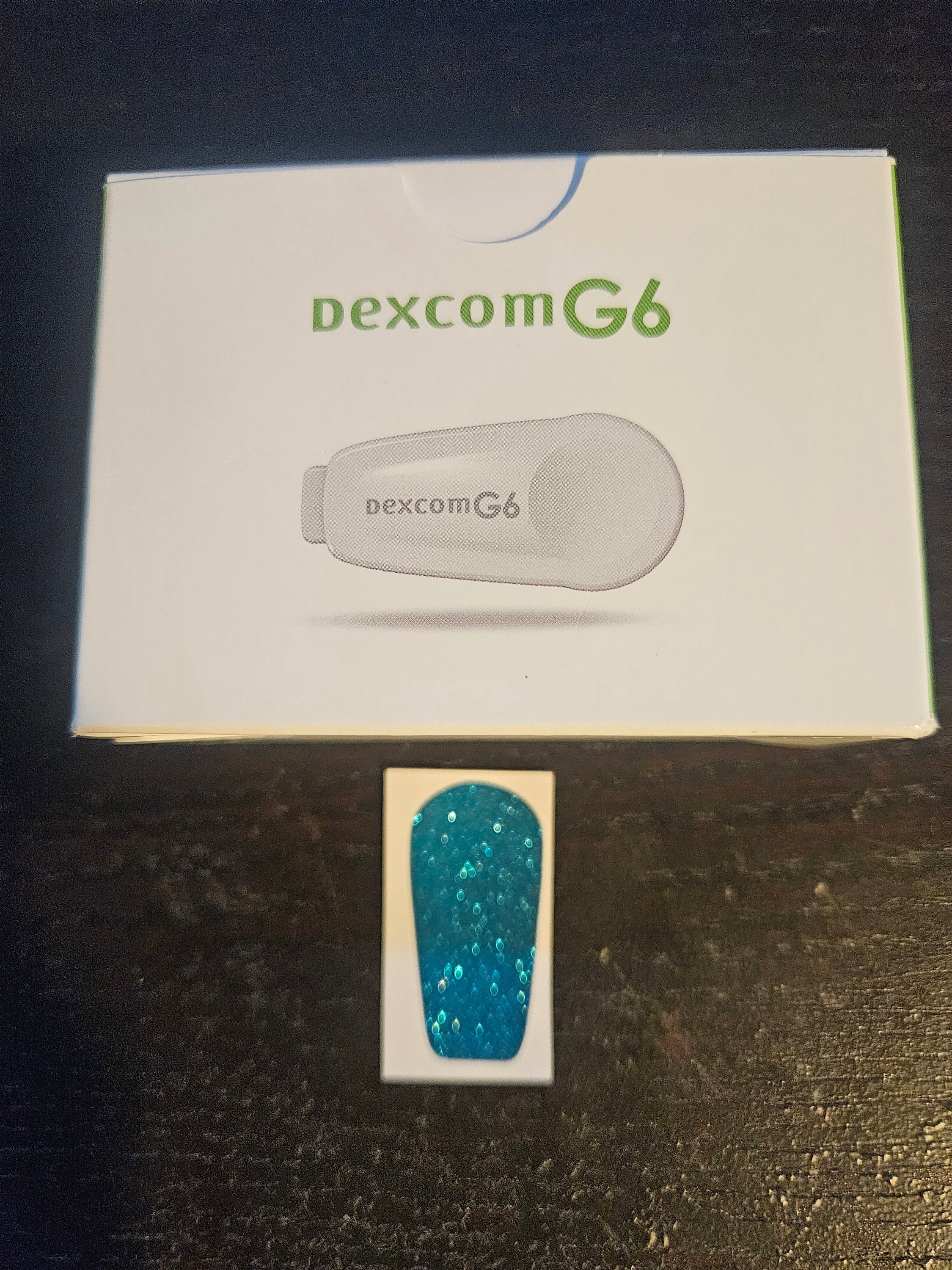 Dexcom G6 Transmitter and Sticker 