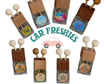 Car Fresheners-  air freshener, car freshener, vent mounted car air freshener, car freshie, car accessories, car accessory, birthday gift