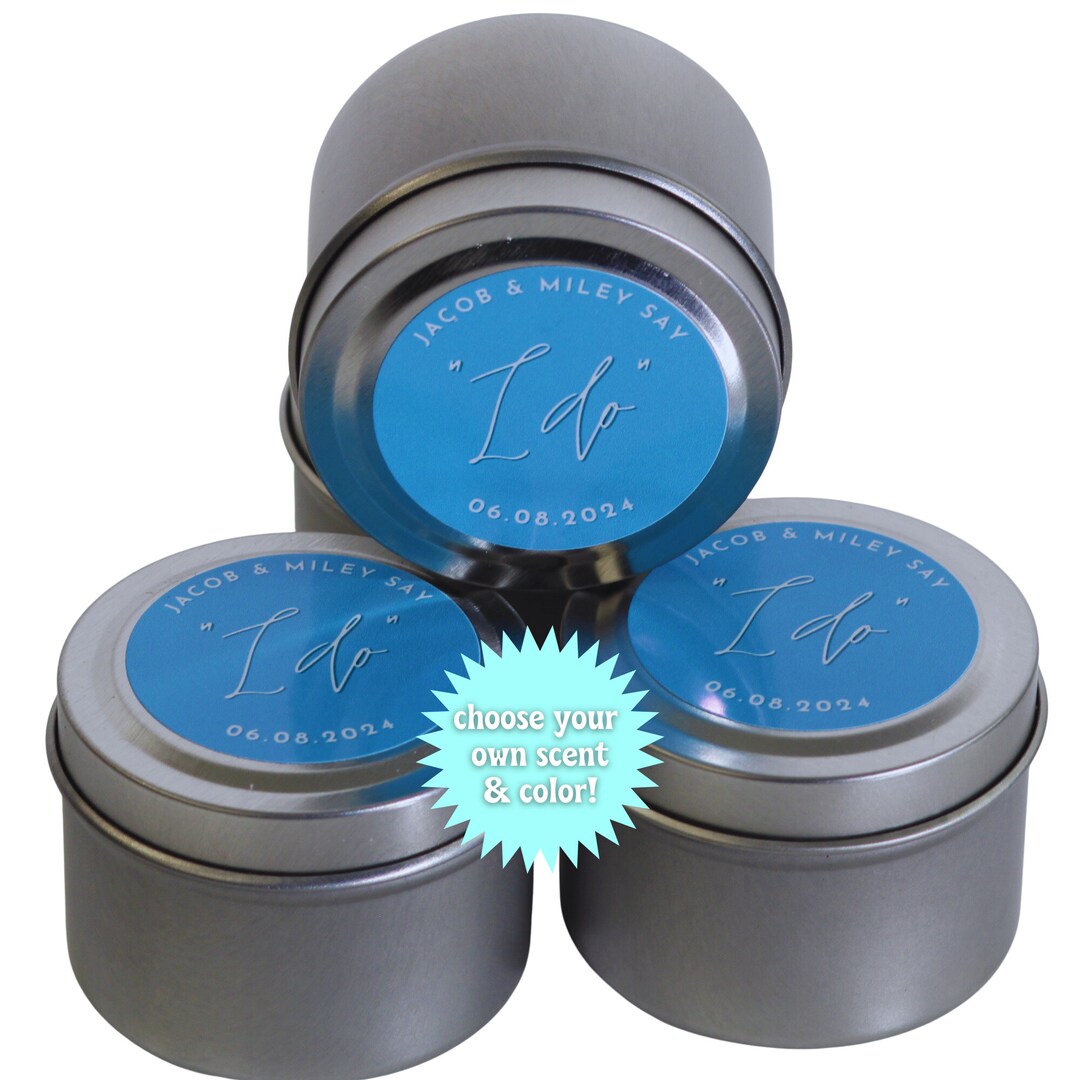 I DO Custom Wedding Favors Bulk Wedding Favors, Custom Wedding Candles ...